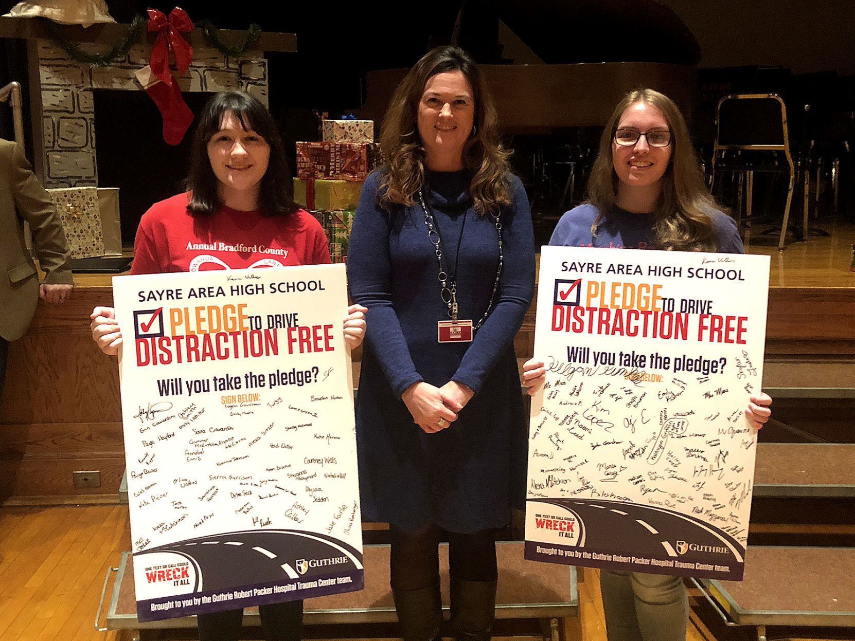 SHS students pledge to stay focused behind the wheel